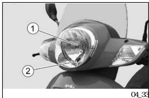 APRILIA SCARABEO 125-200 - BULES/WARNING LIGHTS - 1