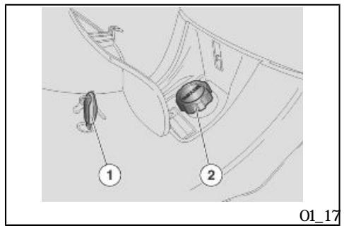 APRILIA SCARABEO 250 I.E. - Engine stop button (01_16) - 1