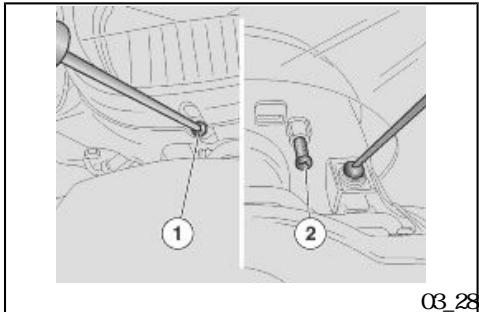 APRILIA SCARABEO 250 I.E. - Headlight adjustment (03_27, 03_28) - 1