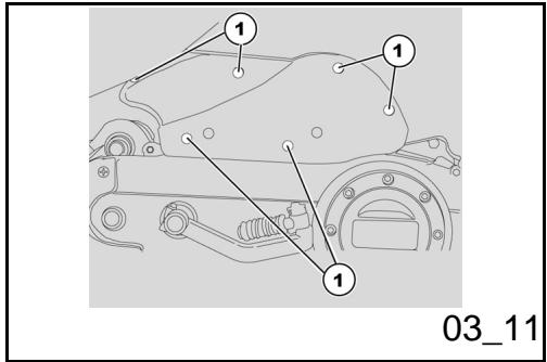 APRILIA SCARABEO 50 4T - Locking torques (N^*m) - 1