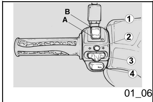 APRILIA SCARABEO 50 4T - Locking the steering wheel (01_05) - 2