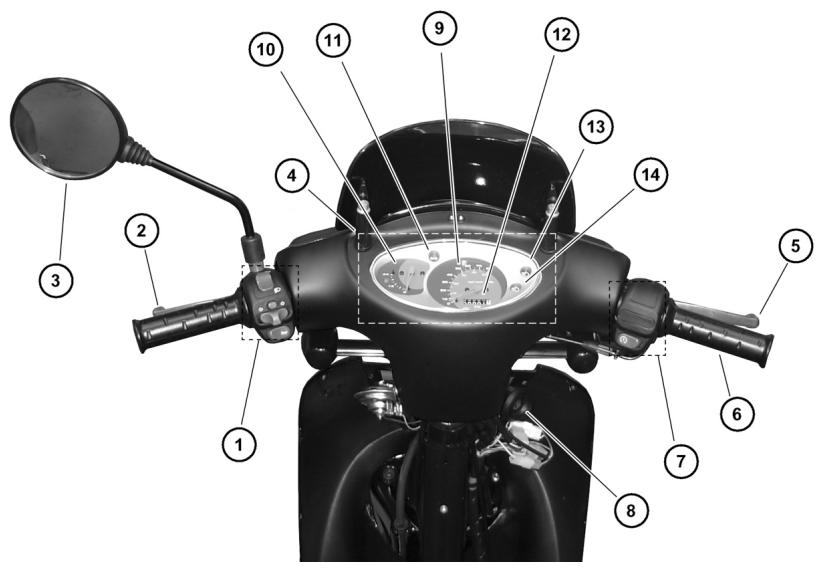 APRILIA SCARABEO 50 4T - KEY: - 1