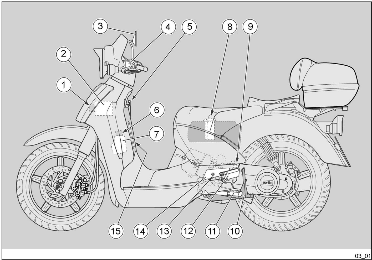 APRILIA SCARABEO STREET 125 STREET - SCARABEO 125 STREET SCARABEO 200 STREET - 2