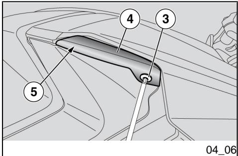 APRILIA SL 750 SHIVER - Démontage des joues latérales (04_05, 04_06) - 1