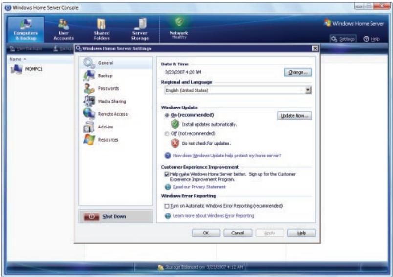 MICROSOFT HOME SERVER - General - 1