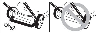 MTD 53 SPB HW - Symbols on the appliance - 15