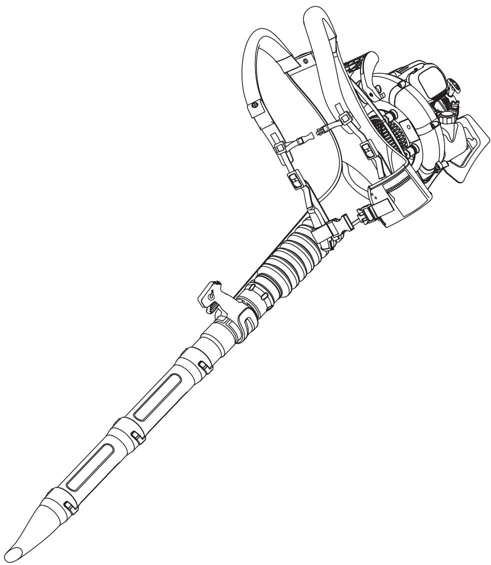 MTD 4-STROKE BACKPACK BLOWER - 1
