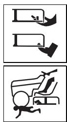MTD CUBCADET 1000 GARDEN AND COMPACT TRACTOR - Symbols on the unit - 3