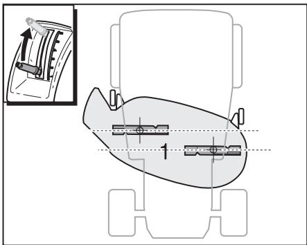 MTD CUBCADET 2000 - Aligning the blades parallel to the ground - 1