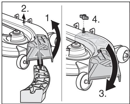 MTD CUBCADET 2000 - Mounting mulching accessory (optional) - 1