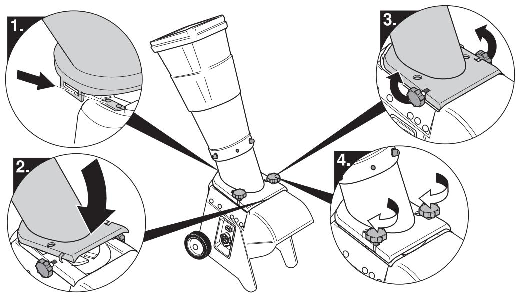 MTD ELECTRIC SHREDDER - Caution - 61