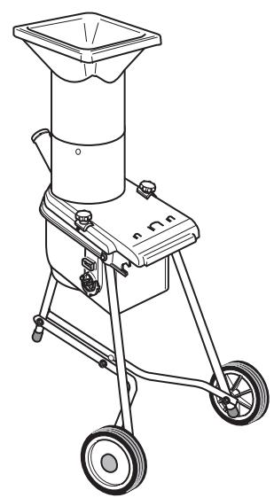 MTD ELECTRIC SHREDDER - Caution - 105
