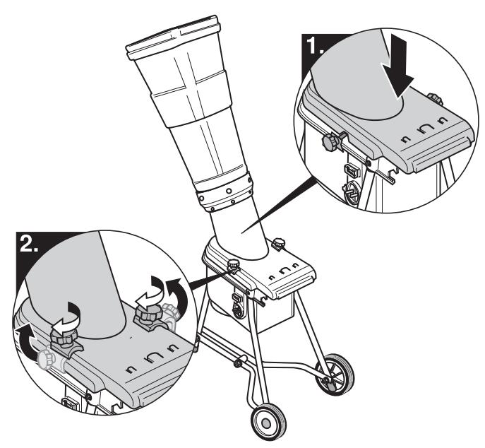 MTD ELECTRIC SHREDDER - Caution - 35