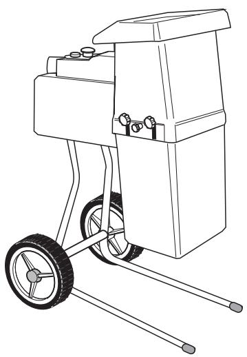 MTD ELECTRIC SHREDDER - Caution - 73