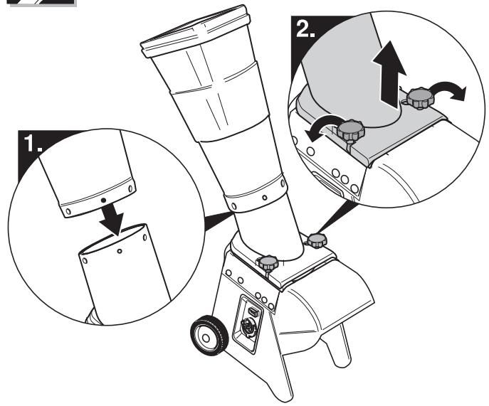 MTD ELECTRIC SHREDDER - Caution - 57