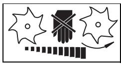 MTD ELECTRIC SHREDDER - Symbols on the machine - 11
