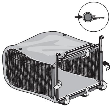 MTD GRASS CATCHER FOR LAWN TRACTORS 45, 47 WITH 76 CM CUTTING DECK - 155