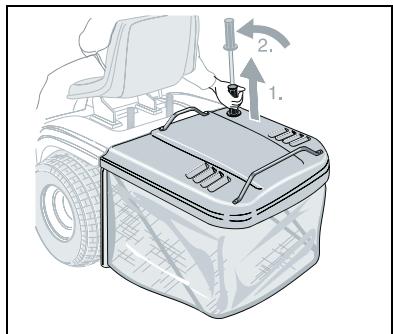 MTD GRASS CATCHER FOR LAWN TRACTORS 45, 47 WITH 76 CM CUTTING DECK - Series, Type 1 - 1