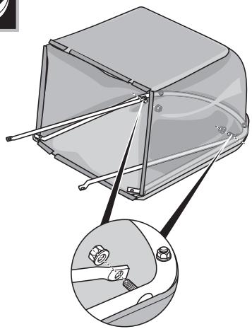 MTD GRASS CATCHER FOR LAWN TRACTORS 45, 47 WITH 76 CM CUTTING DECK - 42