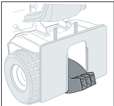 MTD GRASS CATCHER FOR LAWN TRACTORS 45, 47 WITH 76 CM CUTTING DECK - Safety Feature - 1