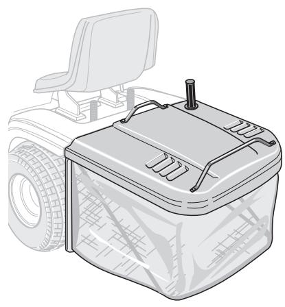 MTD GRASS CATCHER FOR LAWN TRACTORS 45, 47 WITH 76 CM CUTTING DECK - 58