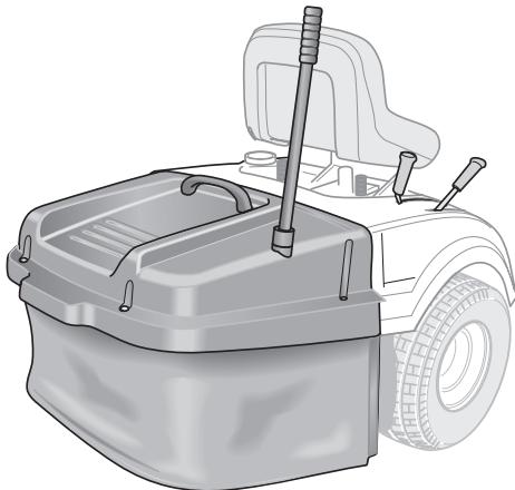 MTD GRASS CATCHER FOR LAWN TRACTORS 700 WITH 76 CM AND 105 CM CUTTING DECK - i - 50