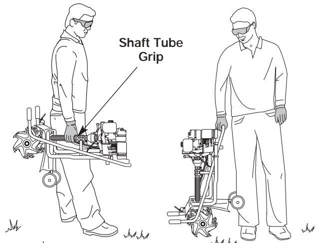 MTD 410R - MOVING THE UNIT - 2