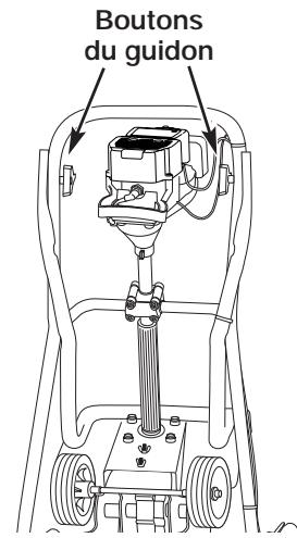 MTD 410R - Réglage de la hauteur du GUIDON - 1