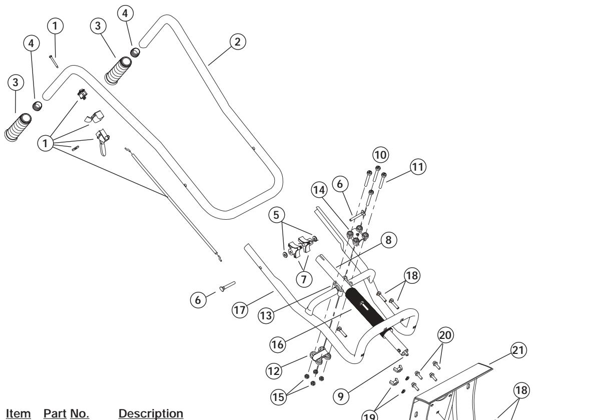 MTD 410R - BOOM &amp; CULTIVATOR PARTS - RYOBI 410r 2-CYCLE GAS CULTIVATOR - 1