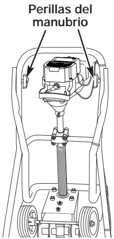 MTD 410R - AJUSTE DE LA ALTURA DEL MANUBRIO - 1