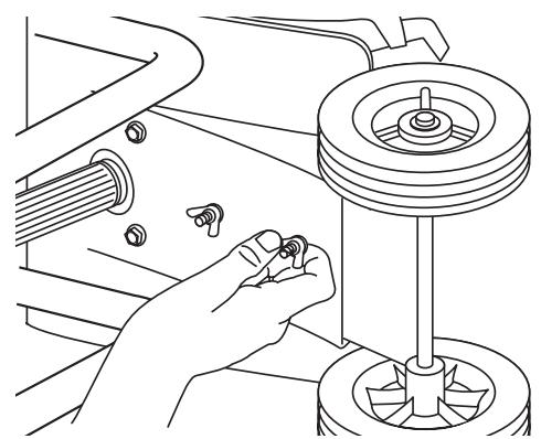 MTD 410R - INSTALLING THE WHEEL BRACKET ASSEMBLY - 4