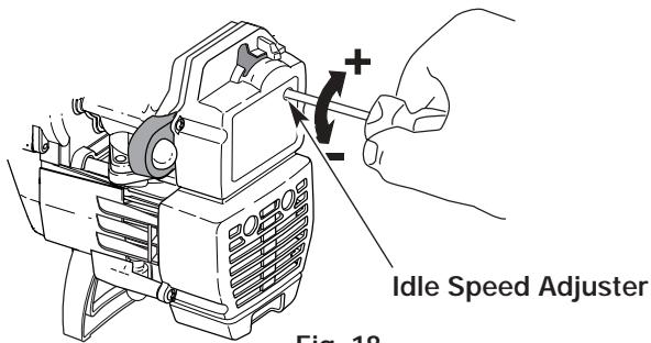 MTD 410R - Adjust Idle Speed Adjuster - 2