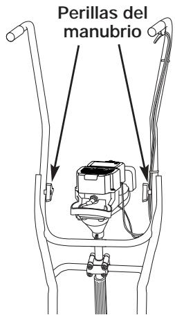 MTD 410R - AJUSTE DE LA ALTURA DEL MANUBRIO - 2