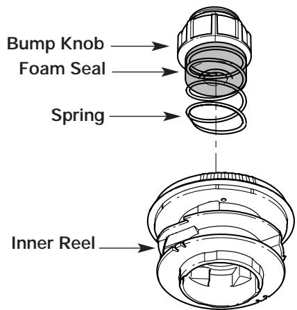 MTD TB25ET - INSTALLING A PRE-WOUND REEL - 1