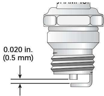 MTD TB25ET - REPLACING THE SPARK PLUG - 2
