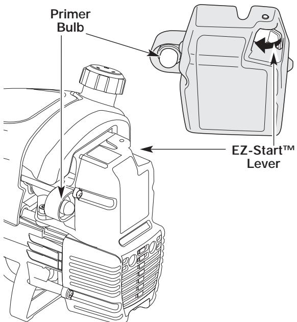MTD TB25ET - STARTING INSTRUCTIONS - 1