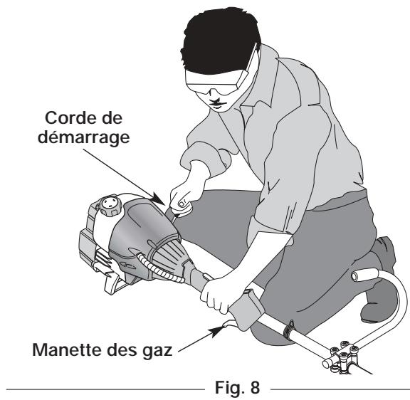 MTD TB25ET - Instructions de demarrage. - 3
