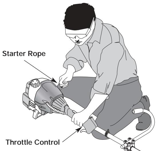 MTD TB25ET - STARTING INSTRUCTIONS - 2