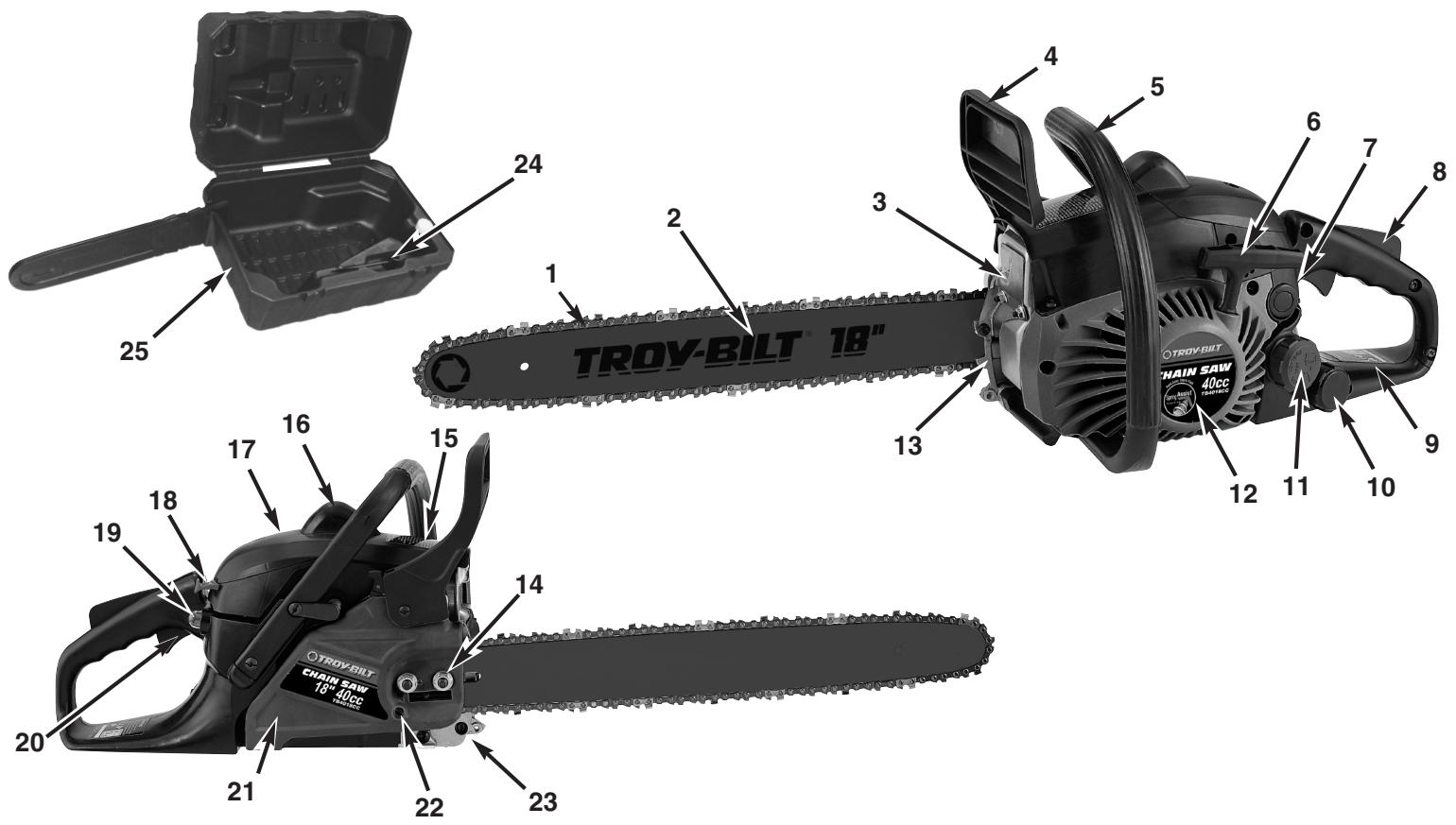 MTD TB4018CC - - GENERAL INFORMATION - 1
