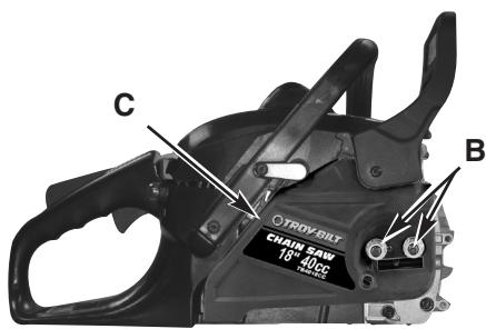 MTD TB4018CC - Attention - 2