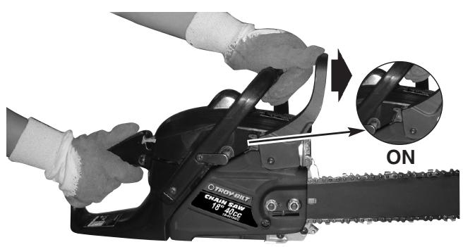 MTD TB4018CC - Para Probar el CHAIN BRAKE: - 2