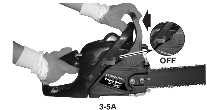 MTD TB4018CC - Test du CHAIN BRAKE: - 1