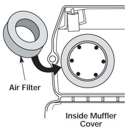MTD Y725 - Cleaning the Air Filter - 1