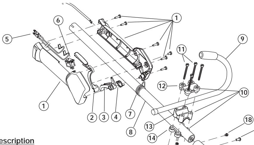 MTD YM26BC - YM26BC PARTS LIST - 1