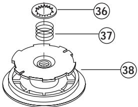 MTD YM26BC - Piece Gearbox Assembly Parts - Item 25 - 3