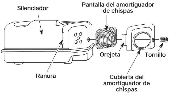 MTD YM26BC - MANTENIMIENTO DEL AMORTIGUADOR DE CHISPAS - 1