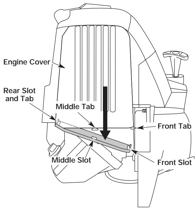 MTD YM26BC - Adjust Idle Speed Screw - 3