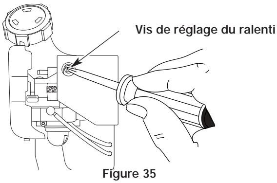 MTD YM26CO - Réglage du ralenti - 3