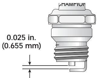 MTD YM26CO - Replacing the Spark Plug - 2