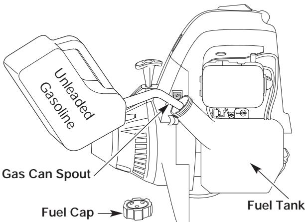 MTD YM26CO - Fueling The Unit - 3